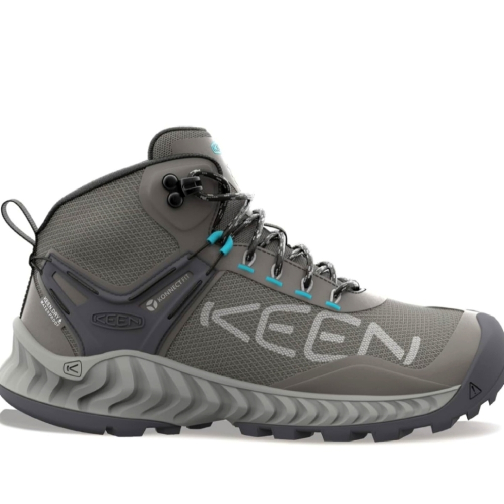 KEEN Women's Nxis Evo Mid Height Waterproof Fast Packing Hiking Boots-Sz. 7.5